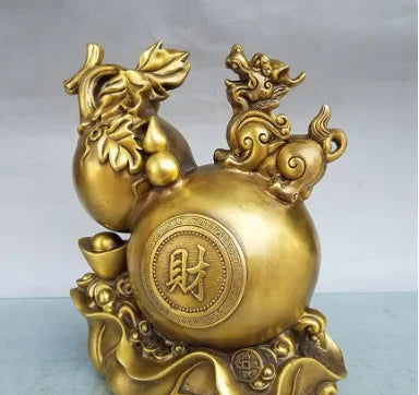 Copper Statue pure copper zuihu decoration brass zuihu decoration zuihu crafts living room decoration