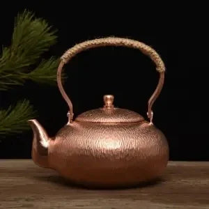 Copper kettles family retro copper kettles handmade pure copper teapot copper kettles extra-thick open fire kettles