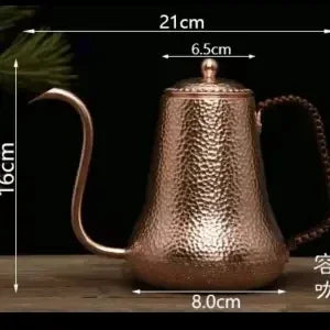 Copper pot pure hand-made copper pot, boiling teapot, copper pot copper pot home copper kettle boiling water, coffee pot