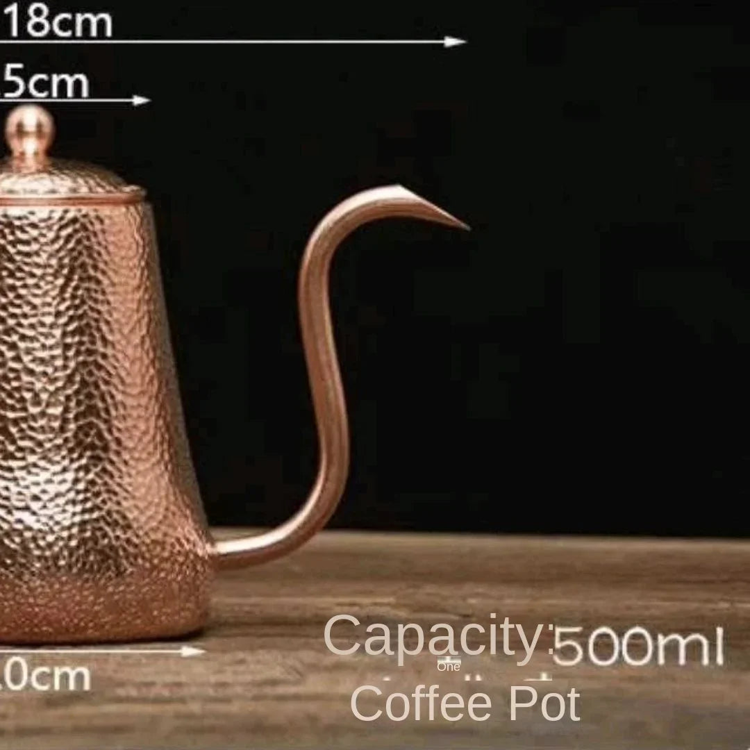 Copper pot pure hand-made copper pot, boiling teapot, copper pot copper pot home copper kettle boiling water, coffee pot