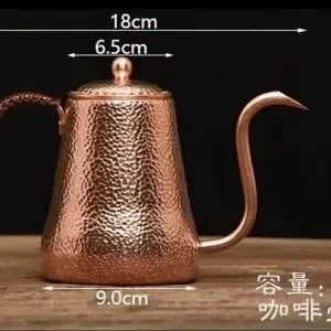Copper pot pure hand-made copper pot, boiling teapot, copper pot copper pot home copper kettle boiling water, coffee pot