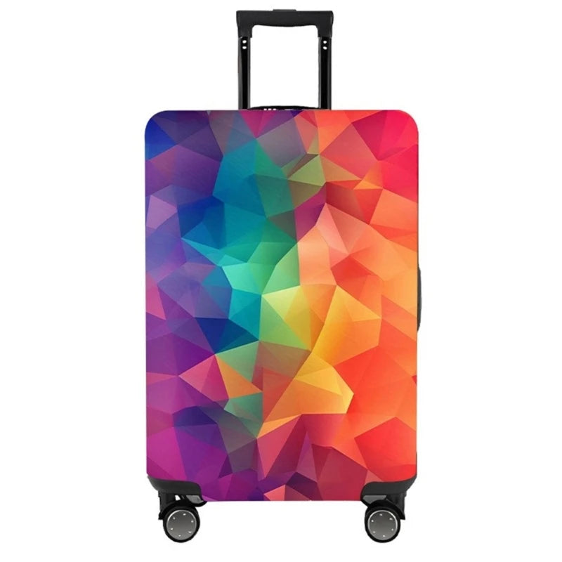 Cover for 19-28 Inch Suitcase Thickened Spandex Protector Elastic Luggage Sleeve