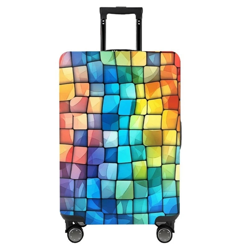 Cover for 19-28 Inch Suitcase Thickened Spandex Protector Elastic Luggage Sleeve