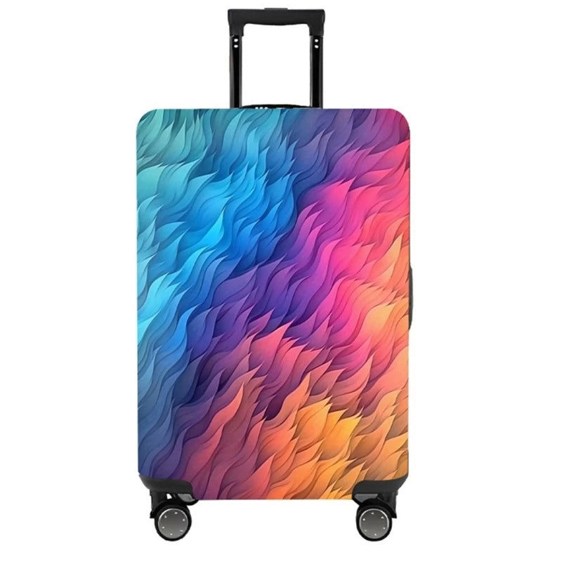 Cover for 19-28 Inch Suitcase Thickened Spandex Protector Elastic Luggage Sleeve