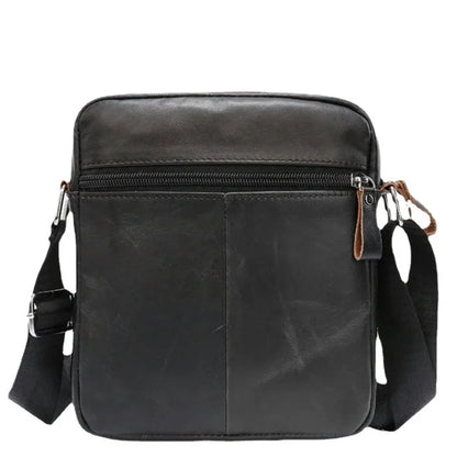 Cow Business Men's Shoulder Genuine Leather Crossbody Fashion Sports Male Messenger Bag