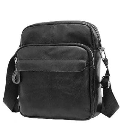 Cow Business Men's Shoulder Genuine Leather Crossbody Fashion Sports Male Messenger Bag