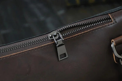 Cow hand Men's envelope briefcase men's messenger casual shoulder file package leather bag men