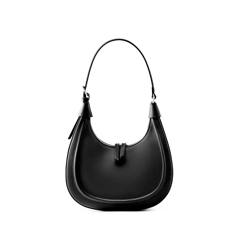 Cowhide Armpit Bag 2024 New Style Genuine Leather Shoulder Bag Handbag Bag for Women Luxury Bags Designer