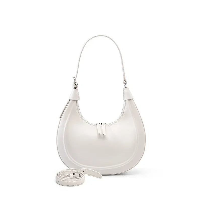 Cowhide Armpit Bag 2024 New Style Genuine Leather Shoulder Bag Handbag Bag for Women Luxury Bags Designer