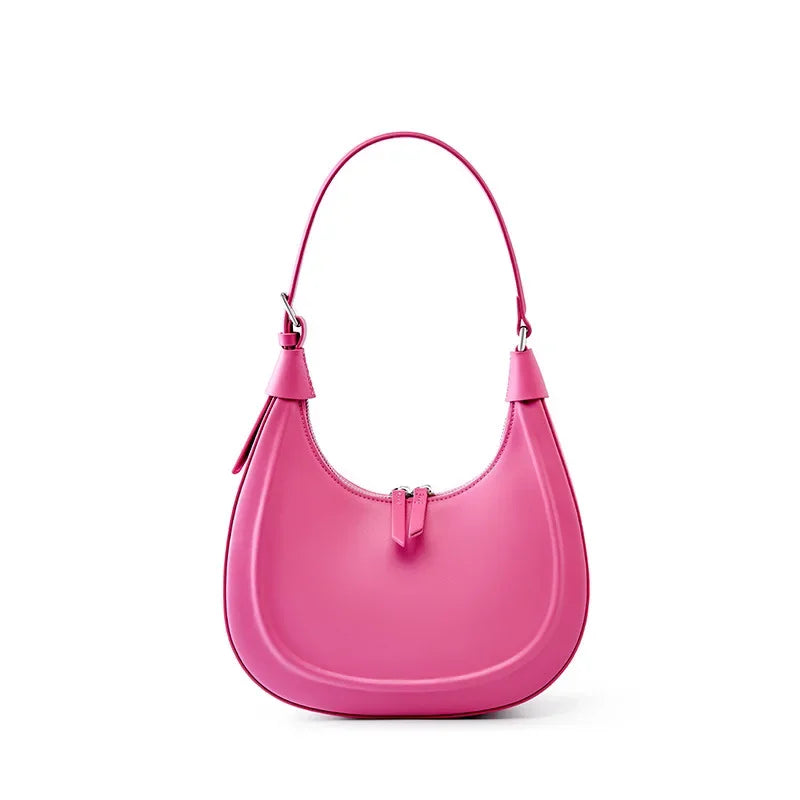 Cowhide Armpit Bag 2024 New Style Genuine Leather Shoulder Bag Handbag Bag for Women Luxury Bags Designer