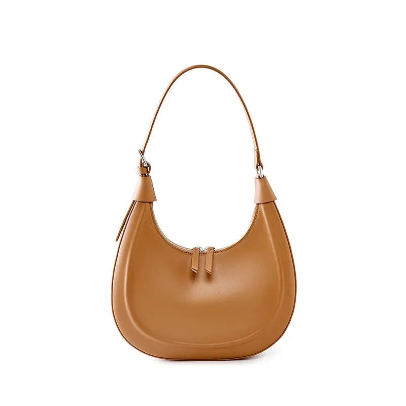 Cowhide Armpit Bag 2024 New Style Genuine Leather Shoulder Bag Handbag Bag for Women Luxury Bags Designer
