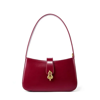 Cowhide Armpit Bag 2024 New Style Genuine Leather Shoulder Bag Luxury Handbags  Luxury Bags  Designer Bag