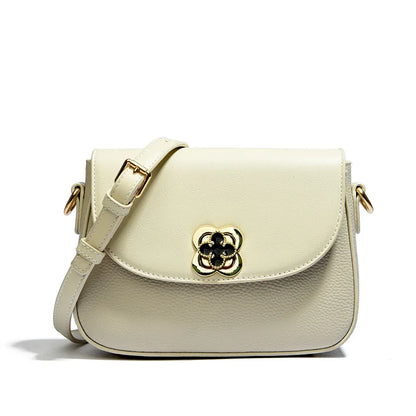 Cowhide Bag 2023 New Genuine Leather Soft Leather Zero Wallet Fashion Versatile Messenger Crossbody Bags For Women Square Bag