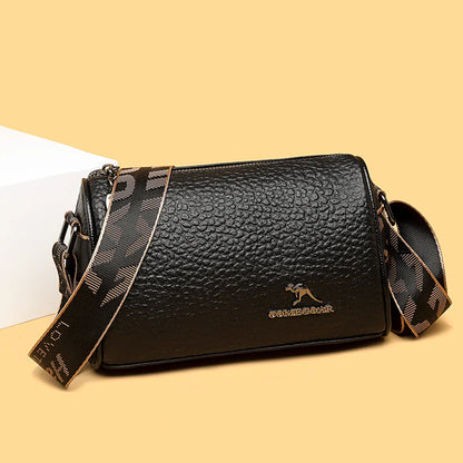 Cowhide Bag 2023 Spring And Summer New Women's Bag Leather Soft Leather Zero Wallet Fashion Versatile Messenger Bag