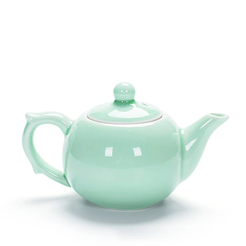 Creative Celadon teapot small fish teapot,Exquisite Teapot Kettle,Coffee Tea Sets,Chinese traditions Flower Tea Pot Teaware
