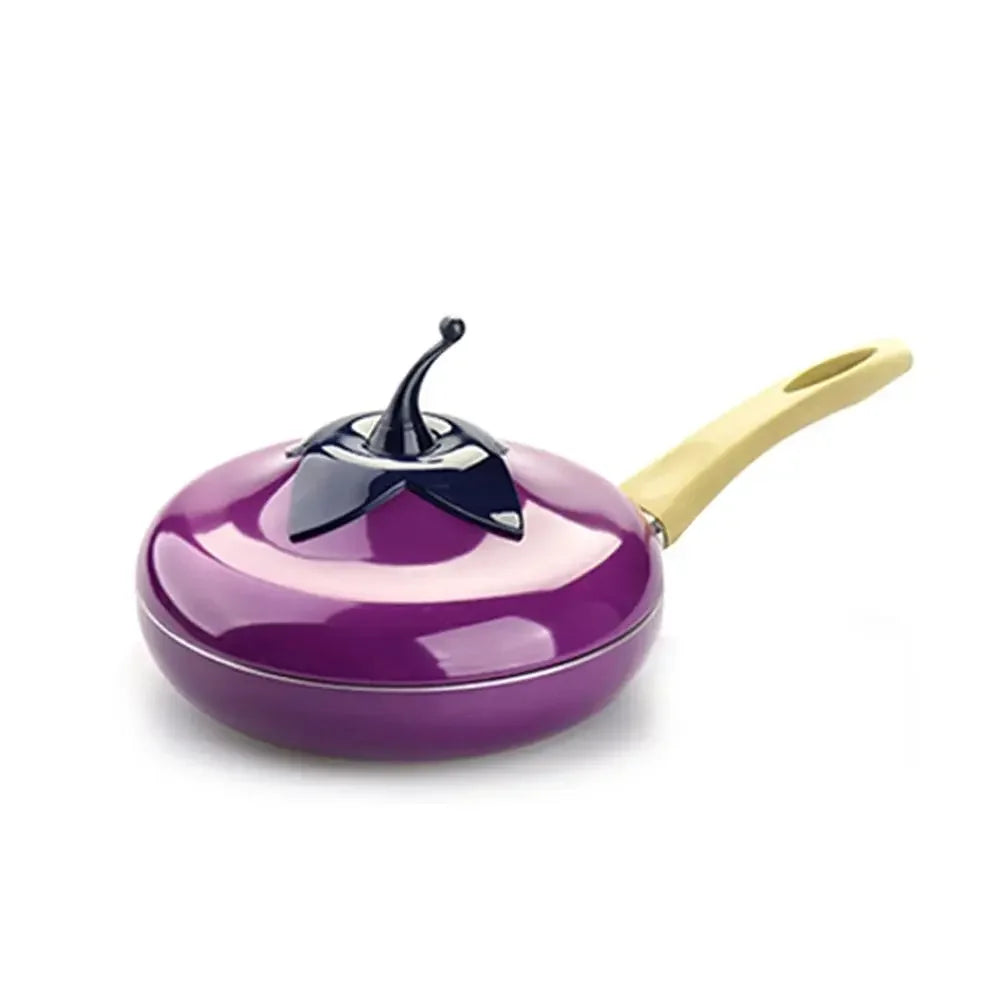 Creative Fruit Shape Cooking Pot Aluminum Non-Stick Soup Pot Frying Pan Kitchen Cookware Set Kitchenware Saucepan