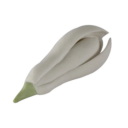 Creative Handmade Magnolia Flower Tea Pet Ornaments, Ceramics Can Be Raised Tea Ceremony, Tea Tray Decorations, 2Pcs per Pack