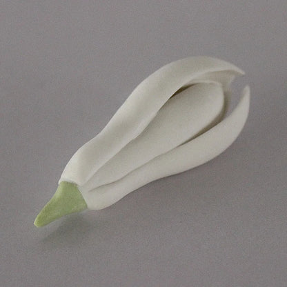 Creative Handmade Magnolia Flower Tea Pet Ornaments, Ceramics Can Be Raised Tea Ceremony, Tea Tray Decorations, 2Pcs per Pack