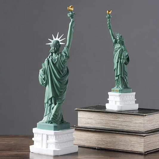 Creative Home Decoration Handicraft Model Ornaments Statue Of Liberty Resin Craftsmanship Office Statue