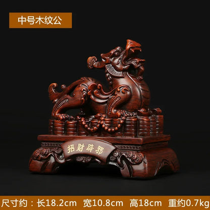Creative Lucky Feng Shui Home Decor Craft Statues Pixiu Ornaments Living Room Decor Sculptures Craft Figurines Gift