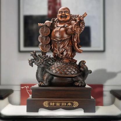 Creative Maitreya Buddha Statue Buddha Ornaments Crafts Resin Buddha Statue Home Living Room Office Accessories Gifts