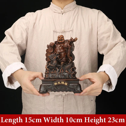 Creative Maitreya Buddha Statue Buddha Ornaments Crafts Resin Buddha Statue Home Living Room Office Accessories Gifts
