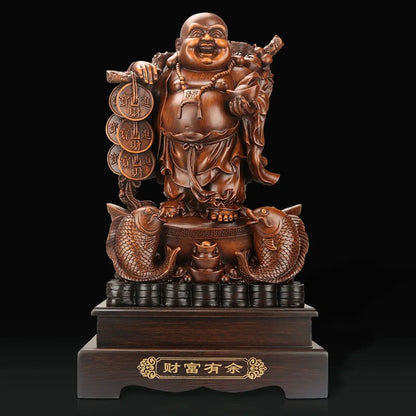 Creative Maitreya Buddha Statue Buddha Ornaments Crafts Resin Buddha Statue Home Living Room Office Accessories Gifts