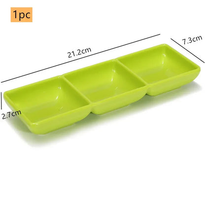 Creative Melamine Soy Sauce Dish Spice Plate Not Easily Broken Plastic Dinner Plates Household Snack Plate Kitchen Accessories