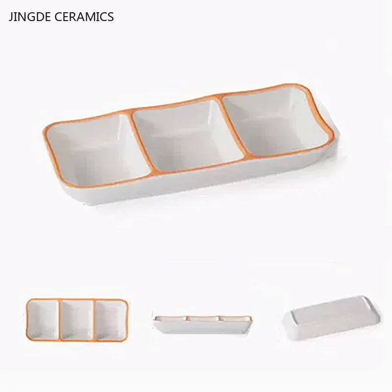 Creative Melamine Soy Sauce Dish Spice Plate Not Easily Broken Plastic Dinner Plates Household Snack Plate Kitchen Accessories