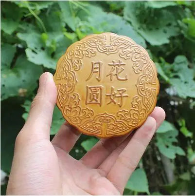 Creative Mooncake Tea Caddy Ceramic Travel Portable Sealed Pot, Pottery Storage Jar, Tea Set, Tea Warehouse, Tea Caddy