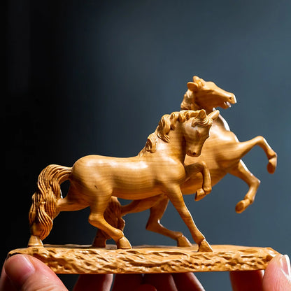 Creative Orange Decoration Home Decor Wood 5 9 12.5cm China Animal Statues Sculptures Buddha Hot Sale