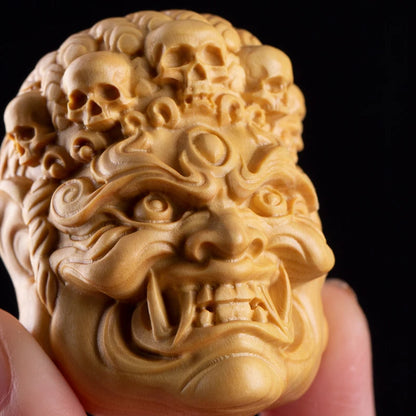 Creative Orange Decoration Sculptures 5cm Buddhism Wood China Statues Sculptures Sculptures Figurine Promotion