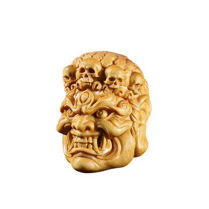 Creative Orange Decoration Sculptures 5cm Buddhism Wood China Statues Sculptures Sculptures Figurine Promotion