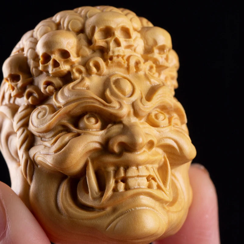 Creative Orange Decoration Sculptures 5cm Buddhism Wood China Statues Sculptures Sculptures Figurine Promotion
