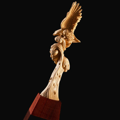 Creative Orange Home Decor Sculptures China Animal Wood Statues Sculptures Backyard Garden Decorations The New Listing