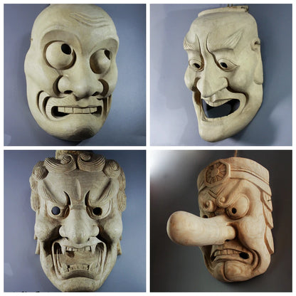 Creative Orange Sculptures Decoration People Wood Japan Statues Sculptures Backyard Garden Decorations Best