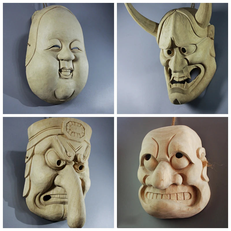 Creative Orange Sculptures Decoration People Wood Japan Statues Sculptures Backyard Garden Decorations Best
