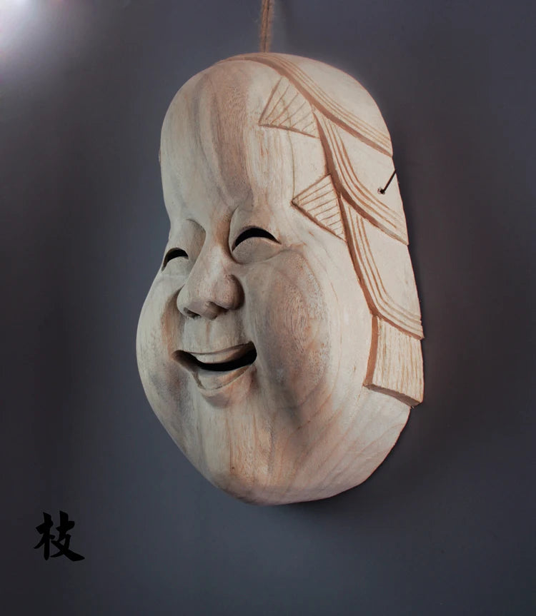Creative Orange Sculptures Decoration People Wood Japan Statues Sculptures Backyard Garden Decorations Best