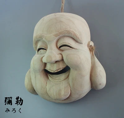 Creative Orange Sculptures Decoration People Wood Japan Statues Sculptures Backyard Garden Decorations Best