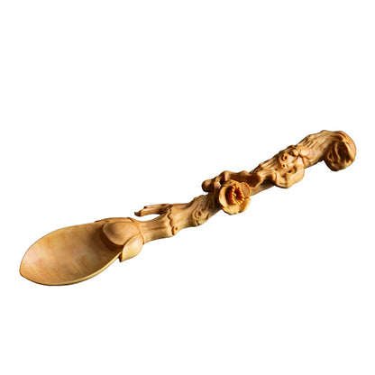 Creative Orange Sculptures Decoration Wood China Statues Sculptures Decoration For Home Fashion