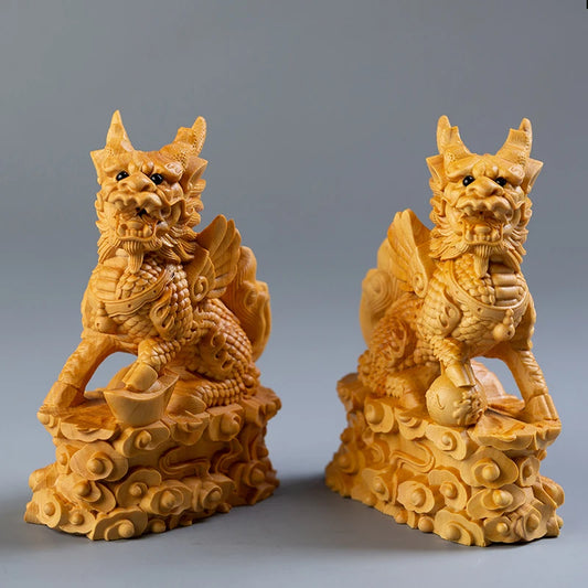 Creative Orange Sculptures Home Decor China 7 4 10cm Animal Wood Statues Sculptures Elegant Room Ornaments Best