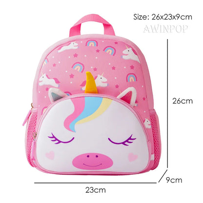 Creative Pig with Tiger Clothes School Backpacks Kindergarten Children Pack Toddler Girls Chick School Bags Boys 2-5 Years Old