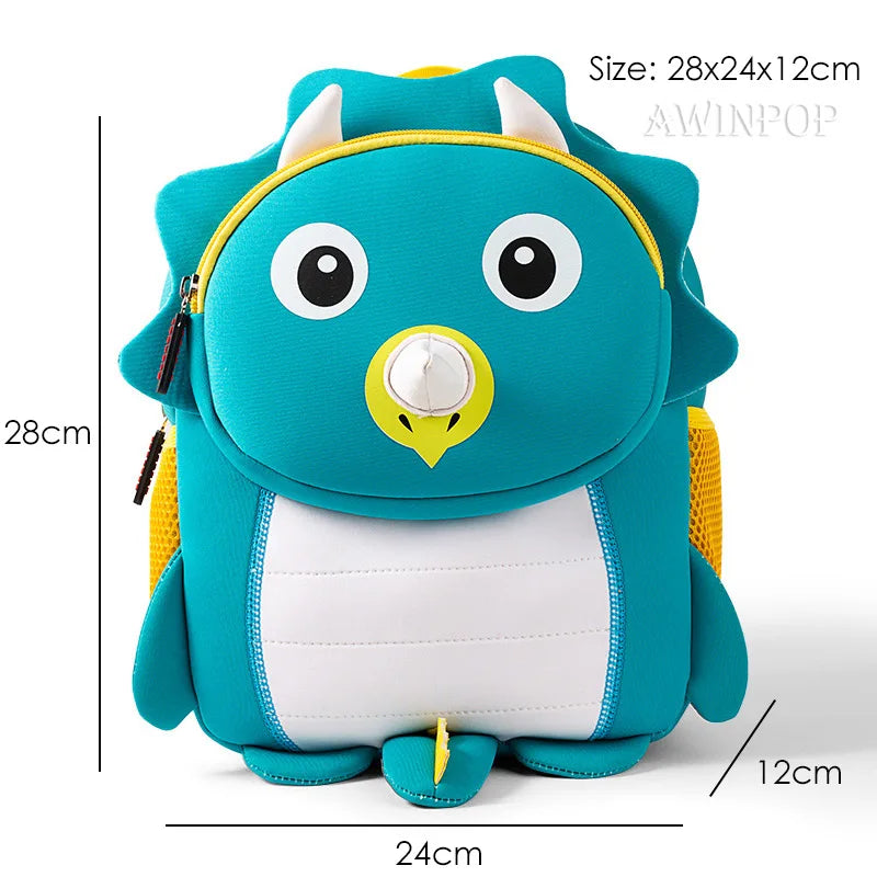 Creative Pig with Tiger Clothes School Backpacks Kindergarten Children Pack Toddler Girls Chick School Bags Boys 2-5 Years Old