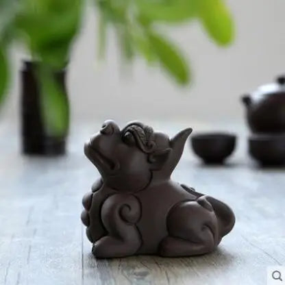 Creative Tea Pet Ornaments, Zisha Tea, Golden Toad, Tea Set Accessories, Tea Art, Small Monk, Figure Ornaments