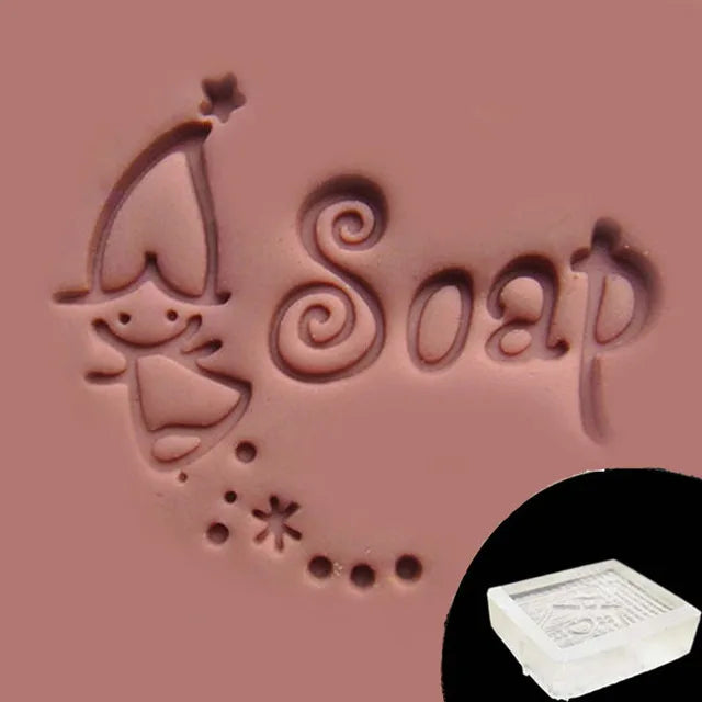 Creative Tree Pattern Stamp Home Cleaning Natural Seal Acrylic Transparent Imprint Soap Stamp For Handmade Making Chapter