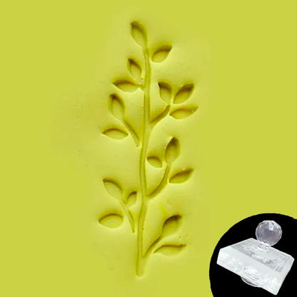 Creative Tree Pattern Stamp Home Cleaning Natural Seal Acrylic Transparent Imprint Soap Stamp For Handmade Making Chapter