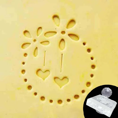 Creative Tree Pattern Stamp Home Cleaning Natural Seal Acrylic Transparent Imprint Soap Stamp For Handmade Making Chapter