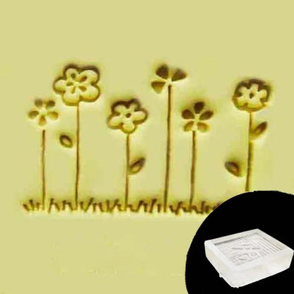 Creative Tree Pattern Stamp Home Cleaning Natural Seal Acrylic Transparent Imprint Soap Stamp For Handmade Making Chapter