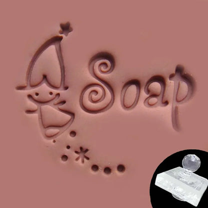 Creative Tree Pattern Stamp Home Cleaning Natural Seal Acrylic Transparent Imprint Soap Stamp For Handmade Making Chapter