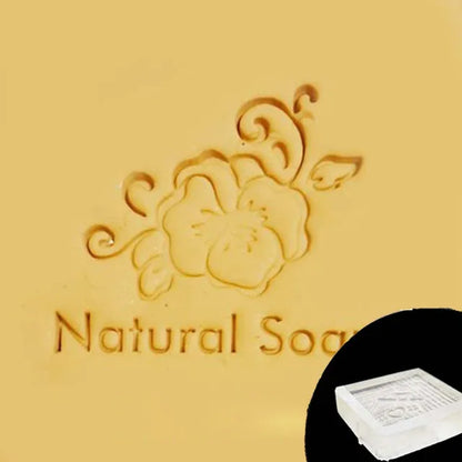 Creative Tree Pattern Stamp Home Cleaning Natural Seal Acrylic Transparent Imprint Soap Stamp For Handmade Making Chapter